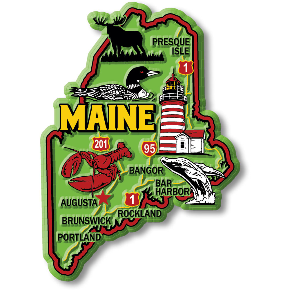 Map of Maine